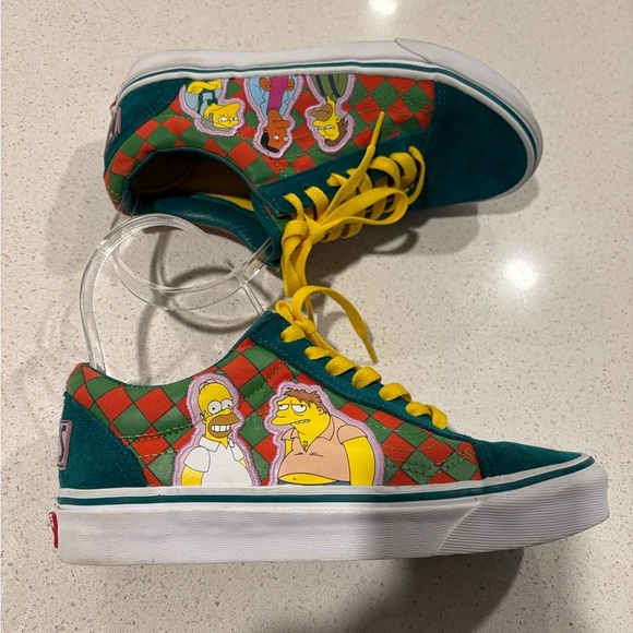 Old Skool Simpson Vans, Men’s size 5.5, Women’s size 7 - Picture 3 of 12
